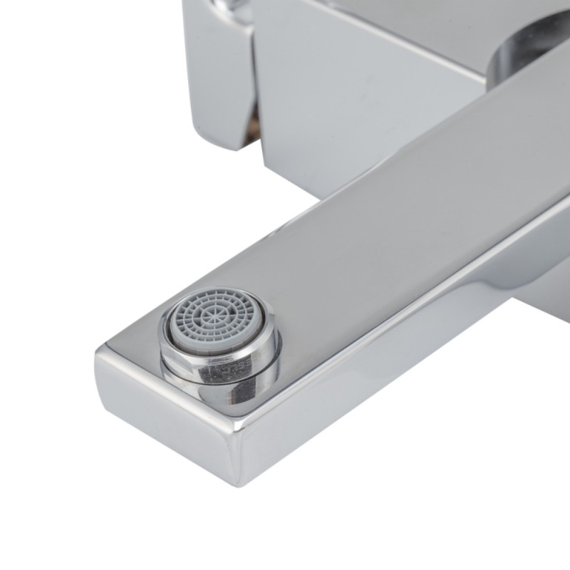 Смеситель для ванны с коротким изливом Koer KB-41009-01 (Цвет хром) (KR3502)