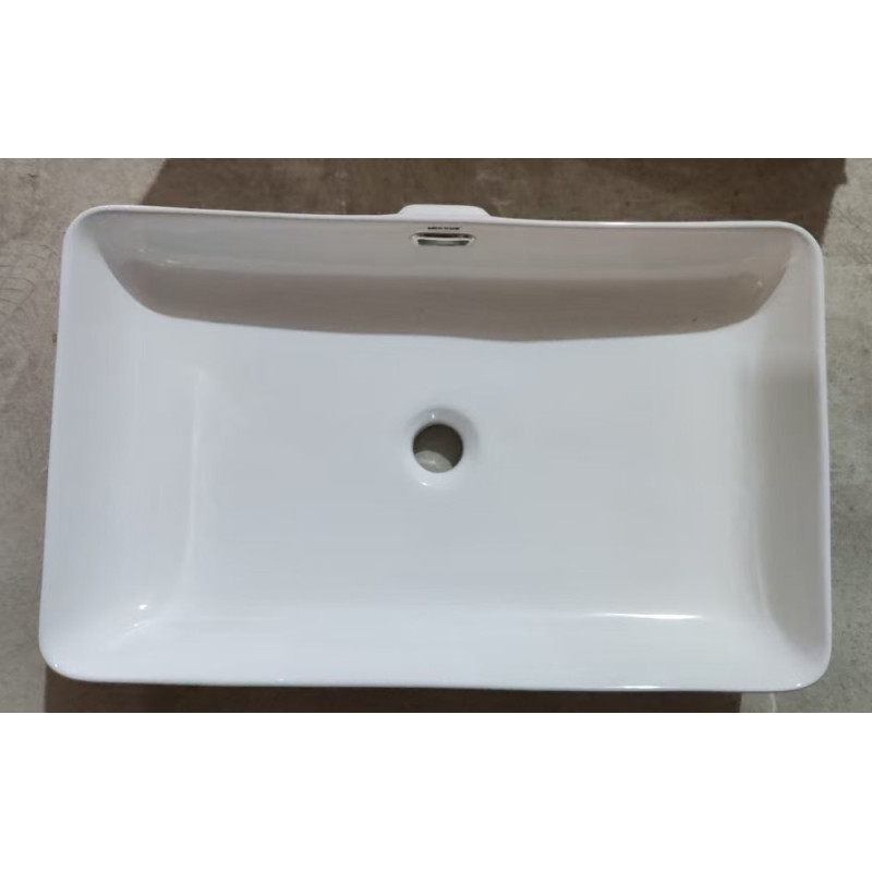 Раковина накладная Mixxus Premium QUADRO-0209 600х370х140mm с переливом (MP6522)