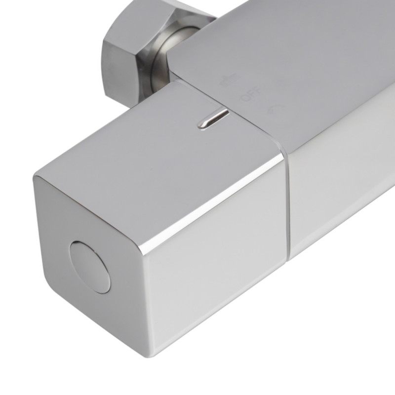 Душевая колонна с термостатическим смесителем Koer KB-53038-01 2 функции (Цвет хром) (KR5959)