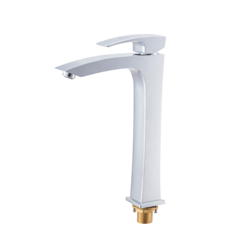 Смеситель для умывальника Koer KB-11007-01 высокий (Цвет хром) (KR3440)