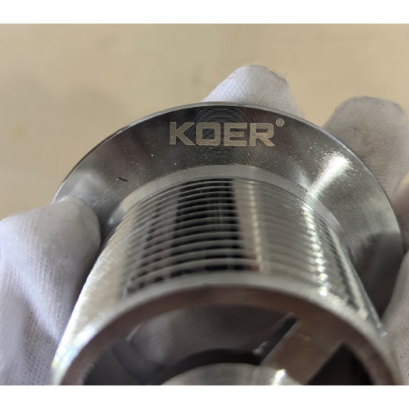 Донный клапан для ванны Koer PW-05-01 автоматический (Click-Clack) (Цвет хром) 1 1/2'' (KR3406)
