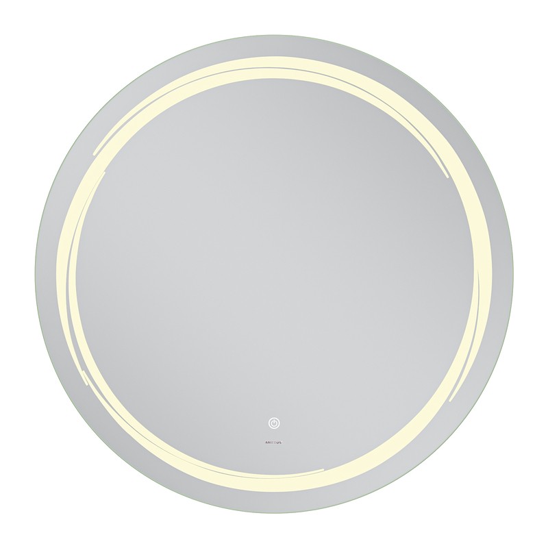 Зеркало Mixxus Premium WAVE MC04-90 с Led Touch, Anti-fog, димером (3-6,5kK) (MP6637)