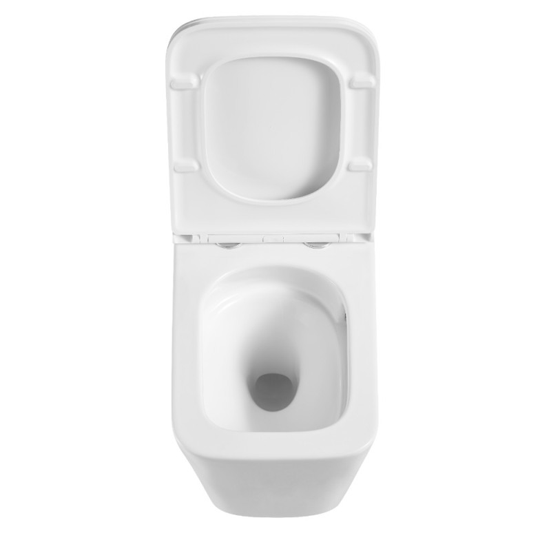 Унитаз подвесной Mixxus Premium Quadro-0302-T1 530x360x365mm, система смыва Tornado 1.0 (MP6456)