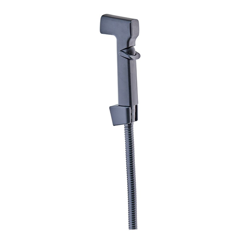 Набор для гигиенического душа Mixxus Bidet SET-002 Black (шланг 1,2м) (LE2776)