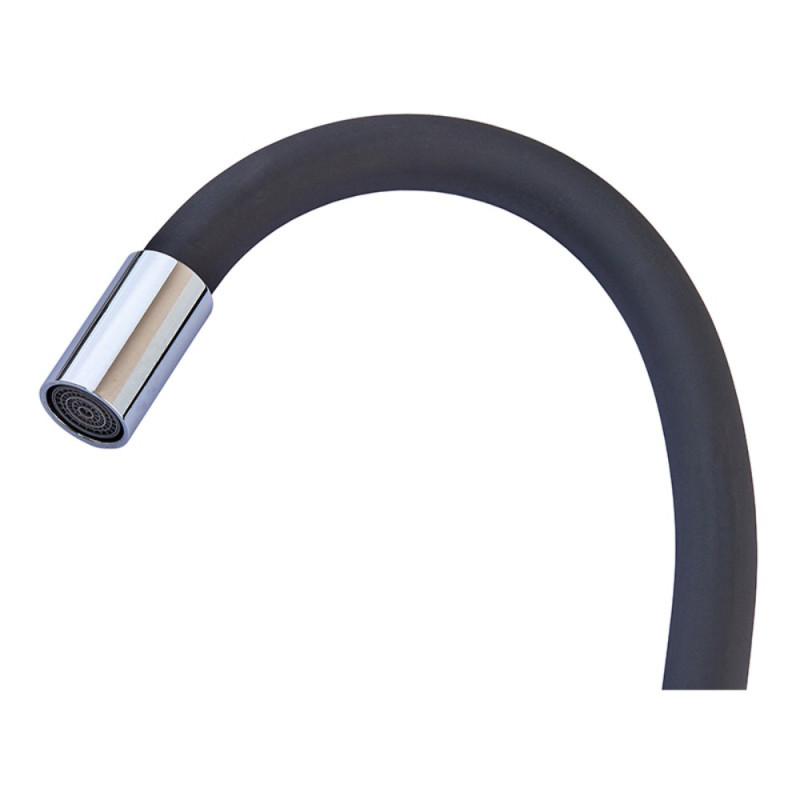 Смеситель для кухни Mixxus SUS-011 Chrome Refl.Black (нерж. сталь) (MI6223)