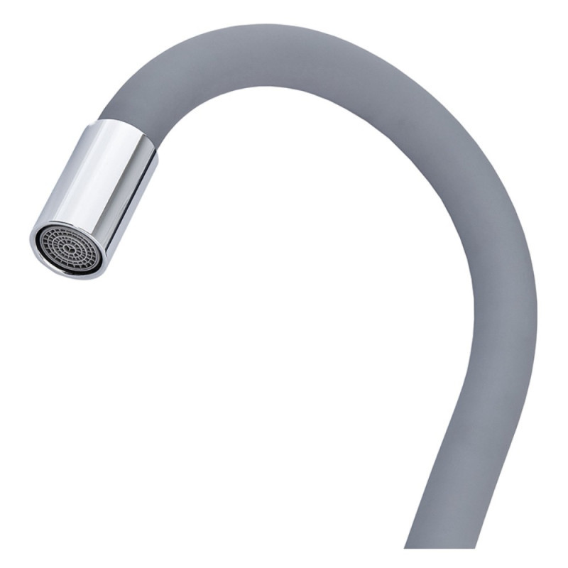 Смеситель для кухни Mixxus SUS-011 Chrome Refl.Gray (нерж. сталь) (MI6222)