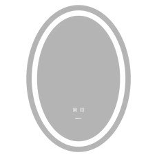 Зеркало Zerix Fusion MV01-50x70 с LED Touch, Anti-fog, димером, регулятором яркости (ZX6067)