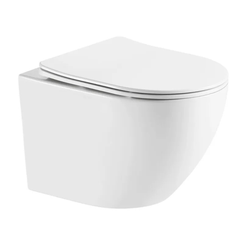 Унітаз підвісний Mixxus Premium Ellipse-0301-T3 495x365x365mm, система змиву Tornado 3.0 (MP6461)