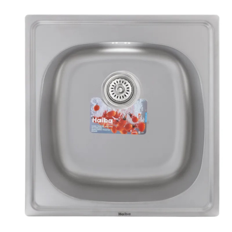 Мойка кухонная Haiba 50x47 (decor) (HB0541)
