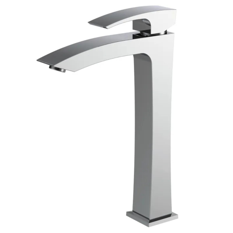 Смеситель для умывальника Koer KB-11007-01 высокий (Цвет хром) (KR3440)
