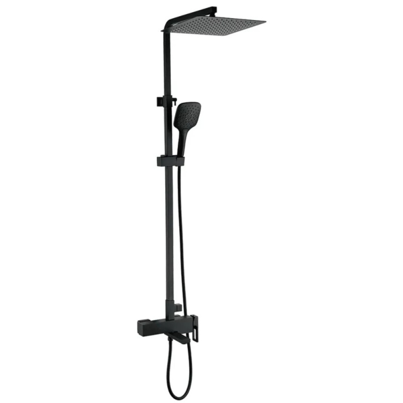 Душевая колонна со смесителем Koer KB-56009-05 (Цвет черный) (KR3507)