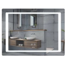 Дзеркало Mixxus STYLE MR13-90x70-Reverse з Led Touch, Anti-fog, димером, регулятором яскравості (MI6667)