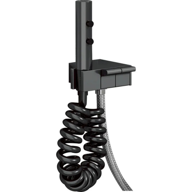 Кран для гигиенического душа и бачка унитаза CHAMPION PHS-333 BLACK с лейкой (CH6553)
