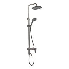 Душевая колонна со смесителем Champion SAP-009-J Graphite (нерж. сталь) (CH6165)