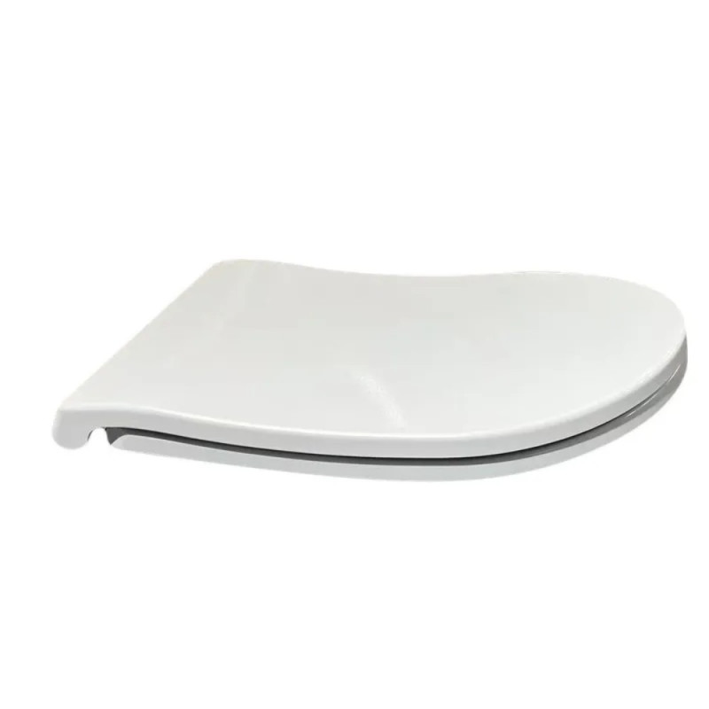 Сидение-крышка для унитаза Koer AC-0101-SEAT COVER 450х390х80mm дюропласт с микролифтом (KR5617)