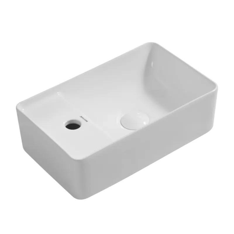 Раковина подвесная Mixxus Premium QUADRO-1201-R 430х265х135mm с отверстием под смеситель (MP6504)