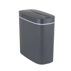 Мусорное ведро сенсорное овальное Mixxus Flat-TC0109 Graphite 9 л цвет графит (MI7075)