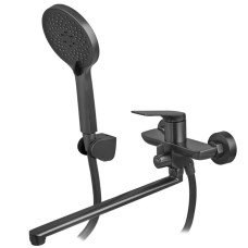 Смеситель для ванны Mixxus Premium DERBY 006 (EURO) BLACK (MI6602)