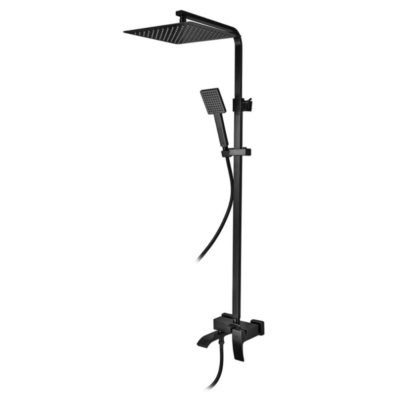 Душевая колонна со смесителем Koer KB-56007-05 (Цвет черный) (KR3461)