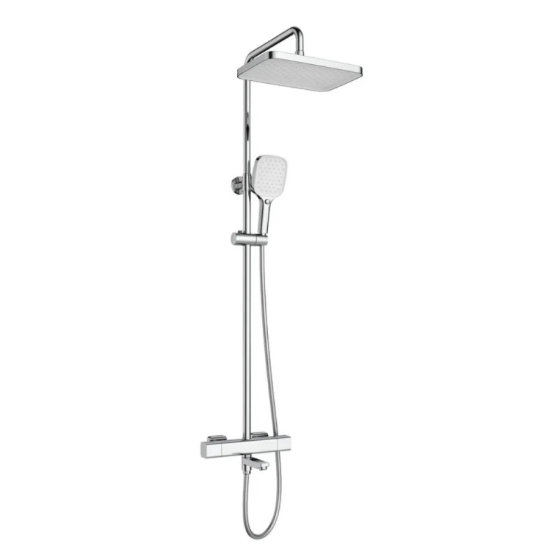 Душевая колонна Mixxus Premium VIRGO 009-J с термостатическим смесителем, 3 функции (MI6645)