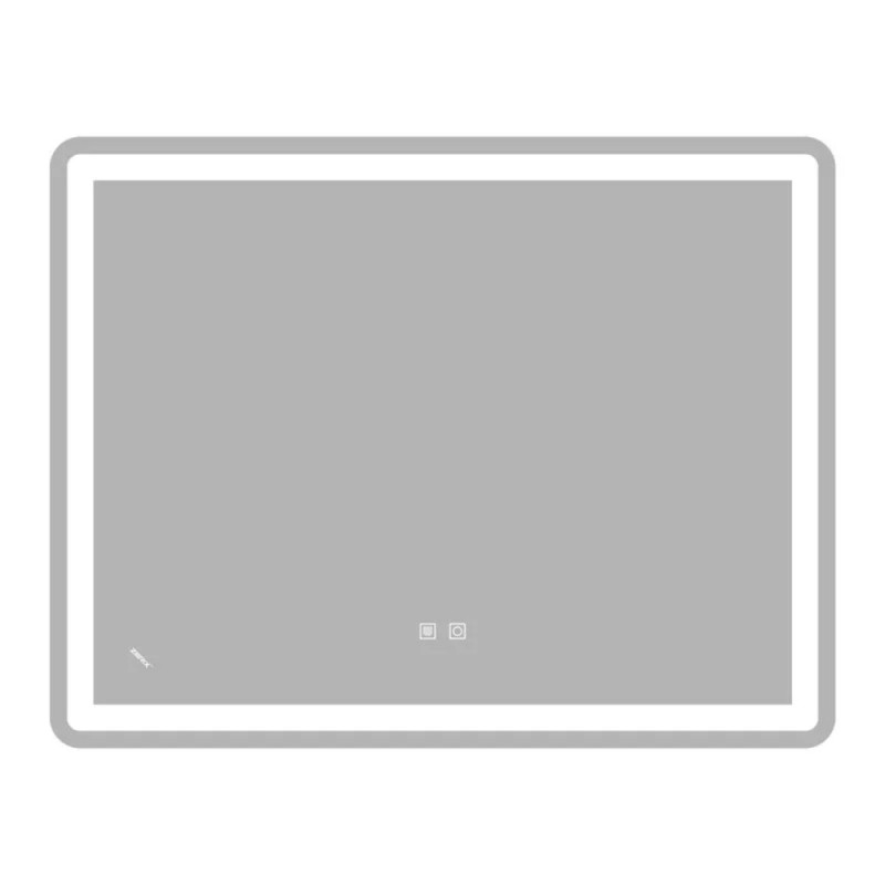 Дзеркало Zerix Mirra MR05-90x70-REVERSE з LED Touch, Anti-fog, димером, регулятором яскравості (ZX6059)
