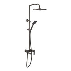 Душевая колонна со смесителем Haiba Milano 003-J Graphite (HB4009)