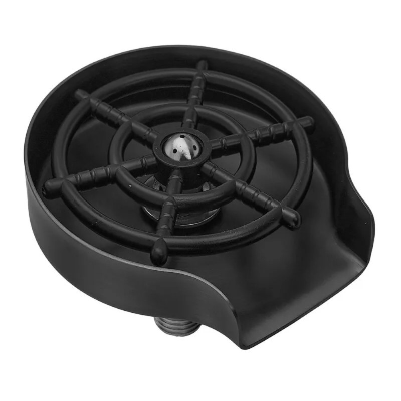 Омыватель для стаканов Mixxus WAS-01 Nano-Black из нерж. стали (графит) (MX1952)