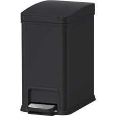Мусорное ведро с плавным закрытием прямоугольное Koer TC-010108-05 8 л цвет черный (KR5593)