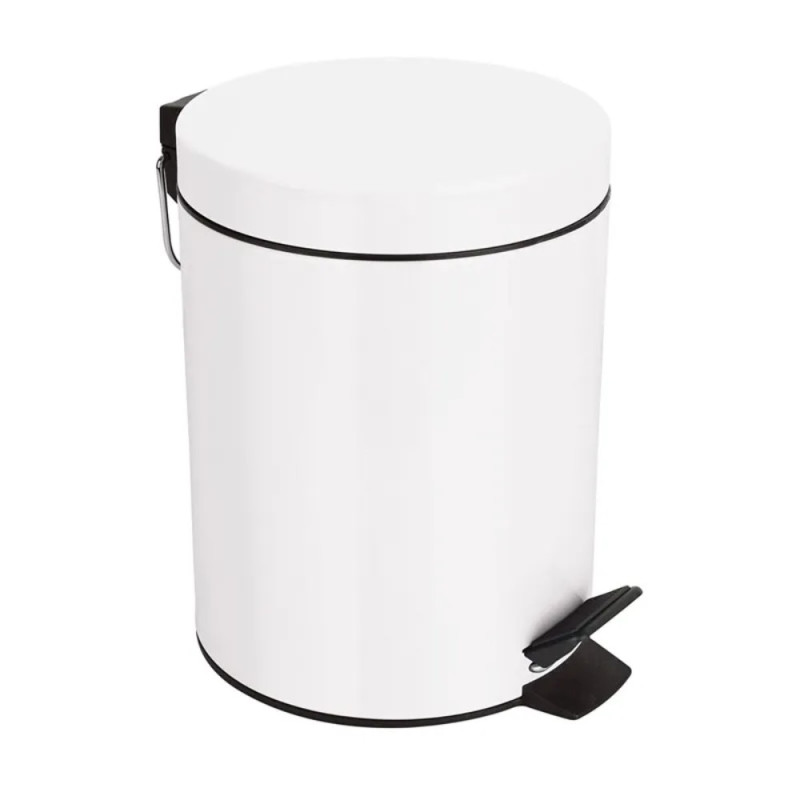 Мусорное ведро 16 литров Zerix Strong MB0116 White (ZX4628)