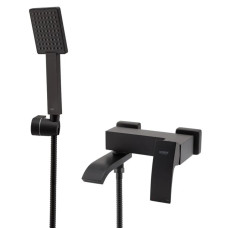 Смеситель для ванны с коротким изливом Koer KB-41007-05 (Цвет черный) (KR3455)