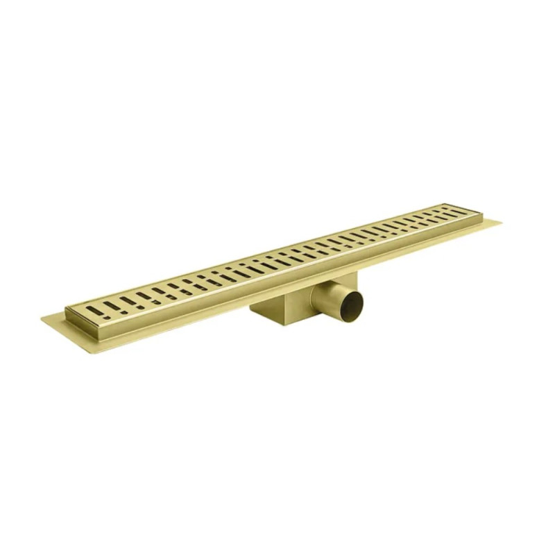 Душевой трап из нержавеющей стали SUS304 Koer FD35-70x700-Brushed Gold (AC0718)