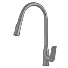 Змішувач для кухні Mixxus Premium DERBY 014 (NUT) GRAPHITE (MI6611)
