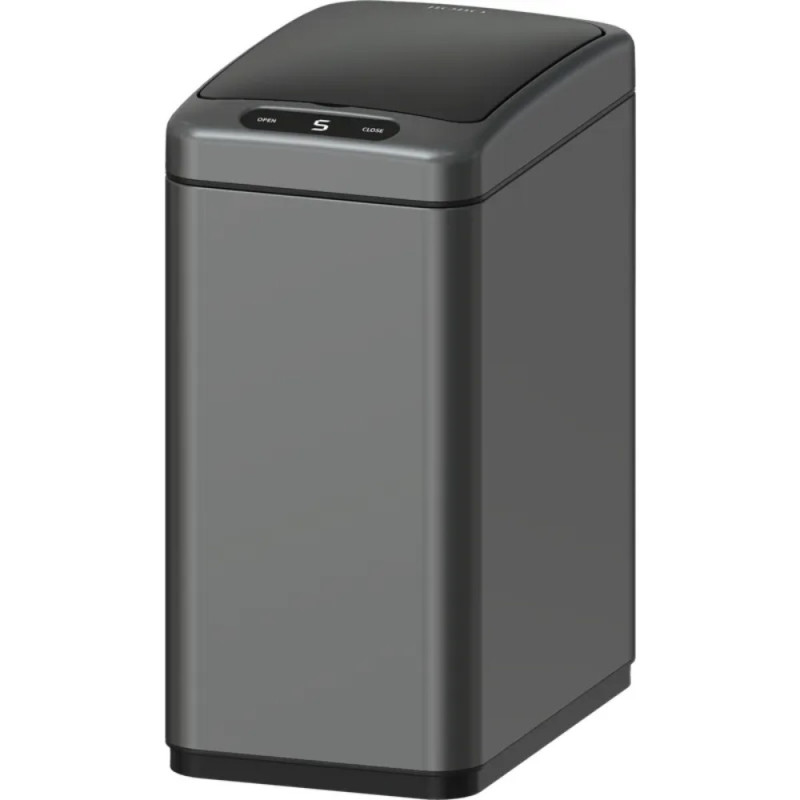 Мусорное ведро сенсорное прямоугольное Koer TC-020408-07 8 л цвет графит (KR5590)