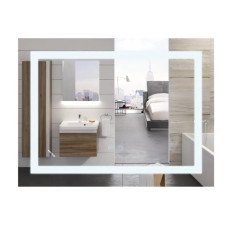 Зеркало Mixxus WARM MR12-70x50-Reverse с Led Touch, Anti-fog, димером, регулятором яркости (MI6670)