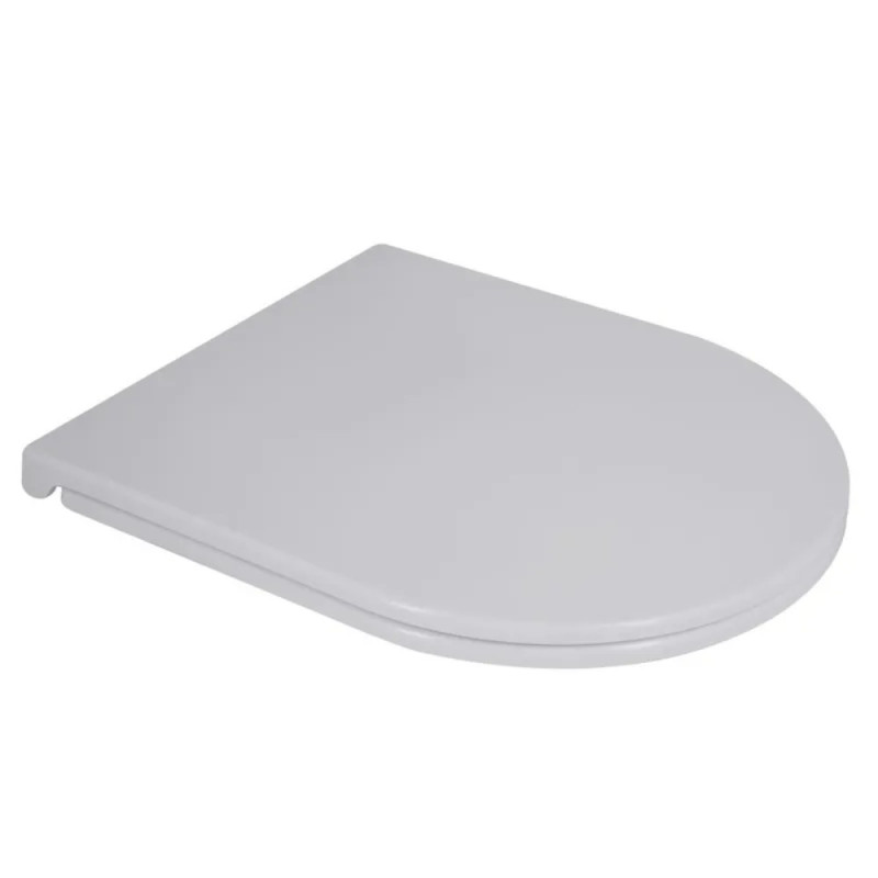 Сидение-крышка для унитаза Mixxus Premium SEAT COVER ELLIPSE-WAVE-2001 с микролифтом 428х361х50mm (MP6610)