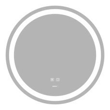 Дзеркало Zerix Solo MC01-60 з LED Touch, Anti-fog, димером, регулятором яскравості (ZX6063)