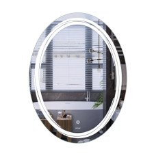 Дзеркало Mixxus Premium WAVE MV04-60x80 з Led Touch, Anti-fog, димером (3-6,5kK) (MP6636)