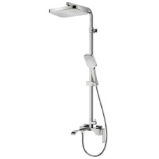 Душевая колонна со смесителем Koer KB-56037-01 3 функции (Цвет хром) (KR6001)