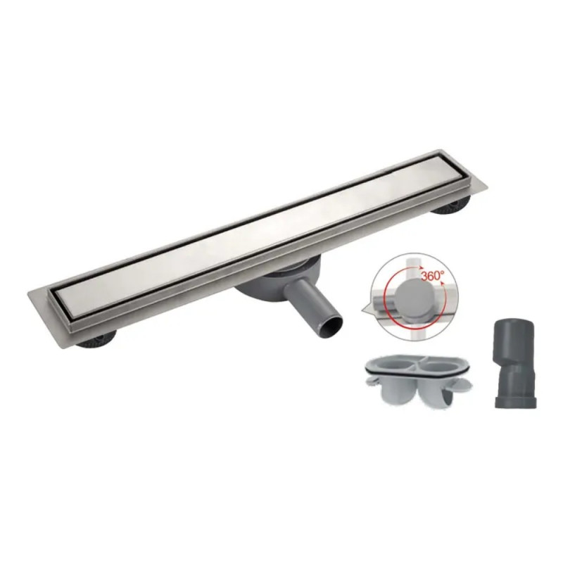 Душевой трап из нержавеющей стали SUS304 Koer FD29-70x1000 (KR4750)