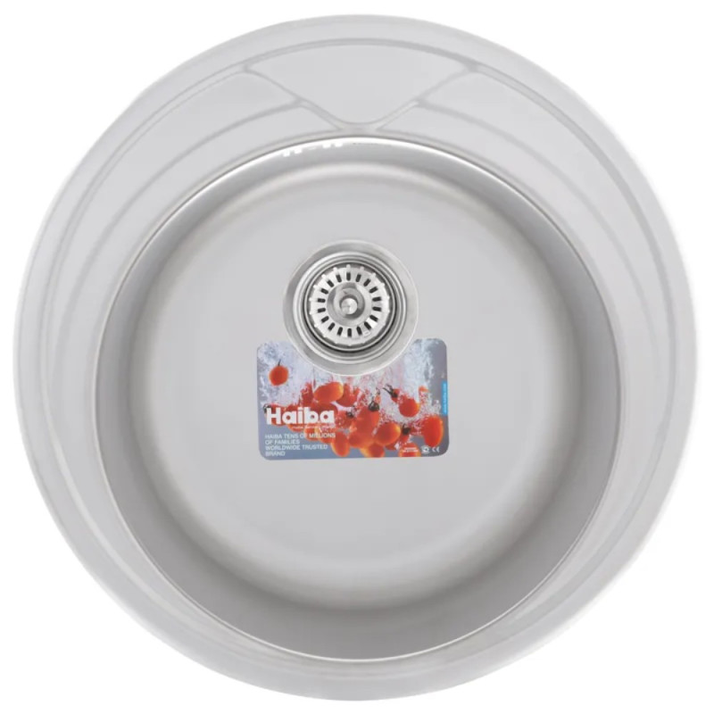 Мийка кухонна HAIBA 510 (decor) (HB0544)