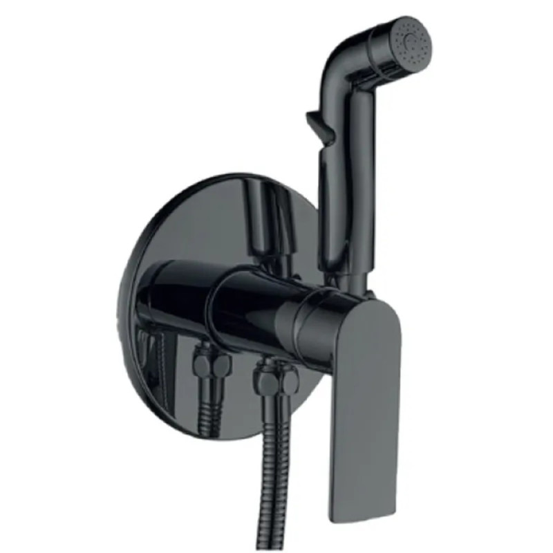 Смеситель для гигиенического душа Haiba ALEX 002 (INNER) GRAPHITE (HB9617)