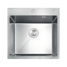 Мийка з нержавіючої сталі MIXXUS MH5050 DECOR SS COLOR (MH5050 DECOR NANO-SILVER)(3.0/0.8) колір нержавійка (MI7040)