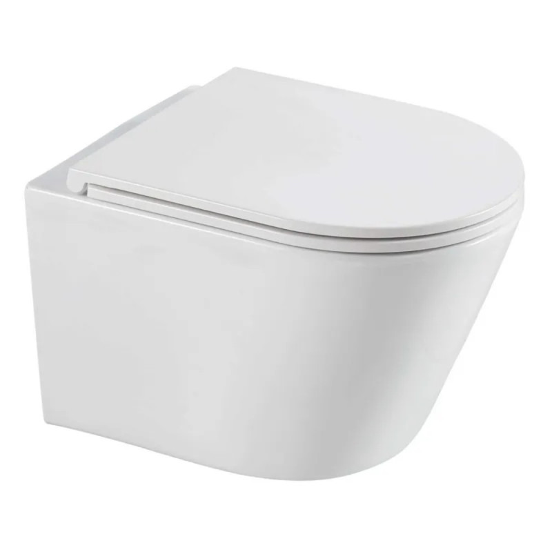 Унітаз підвісний Mixxus Bevel-0305-T3 480х360х340mm система змиву Tornado 3.0 (MI8425)