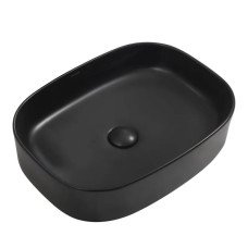 Раковина накладная Mixxus Premium BEVEL-0103 BLACK 510х370х120mm (MP6520)