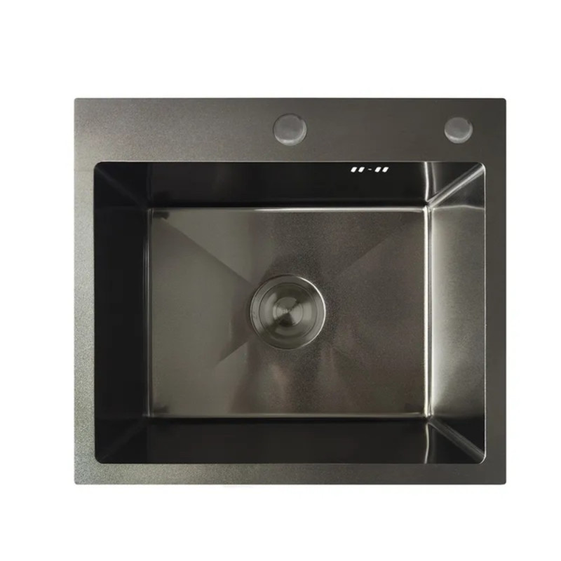 Мийка MIXXUS MH5045 GRAPHITE (MH5045 NANO-BLACK) (3.0/0.8) з нерж. сталі (колір графіт) (MX1926)