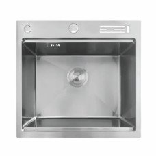 Мийка Mixxus MH5050-SK NANO-SILVER (3.0/0.8) з н.ст. зі сходинкою для суш.,з підст.під ножі(нерж.)(MX1939)