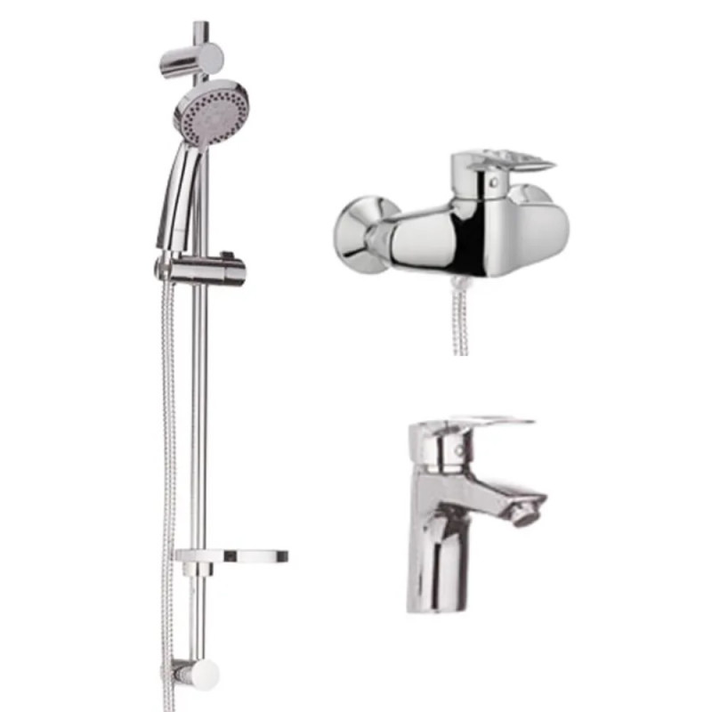 Комплект смесителей для ванной Haiba Hansberg SET - 2 (HB0901)