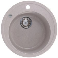 Мийка кухонна Zerix ZS-510R-06 Бежева (ZX4533)