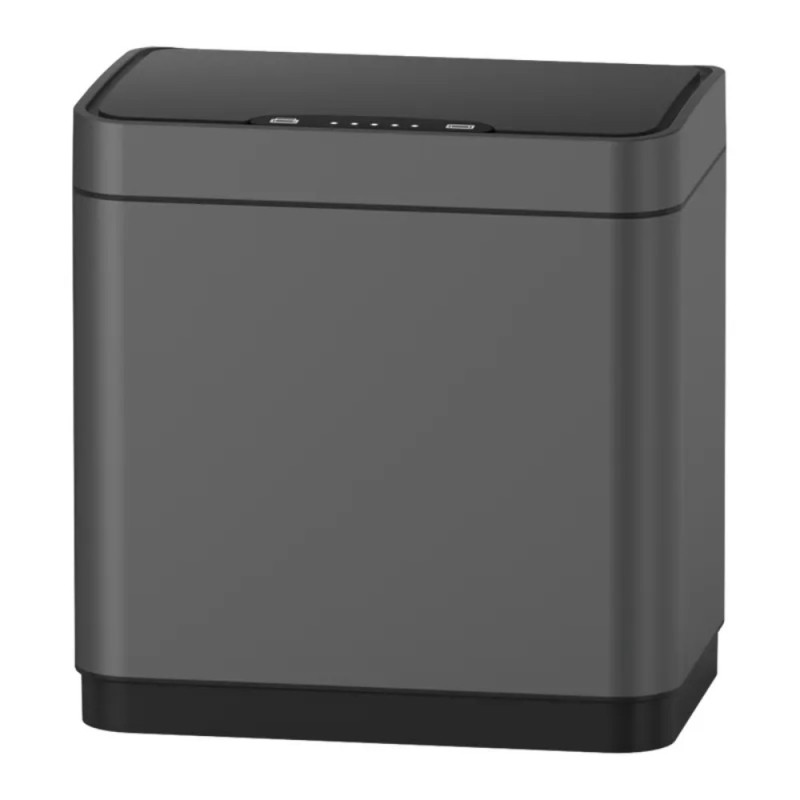 Мусорное ведро сенсорное прямоугольное Koer TC-020312-07 12 л цвет графит (KR5587)