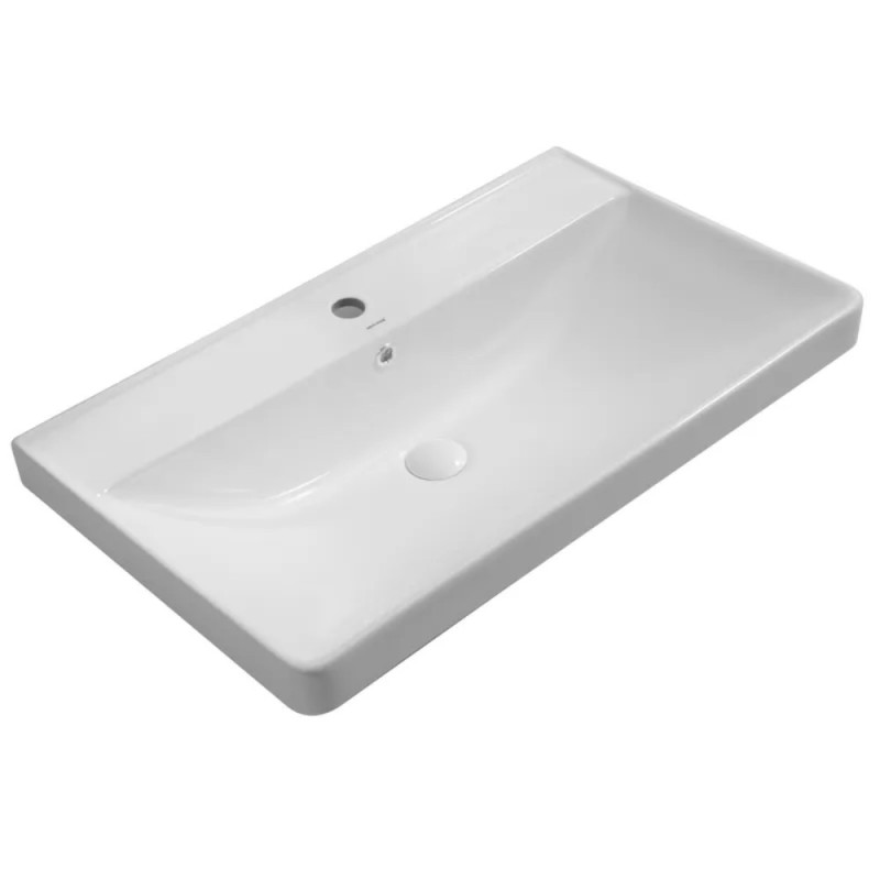 Раковина мебельная MIXXUS PREMIUM STYLE-1503 800х480х190mm с отверстием под смеситель и переливом (MP6500)